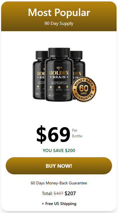 buy golden brain 3 bottles